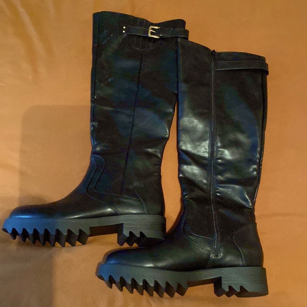 Knee high boots
